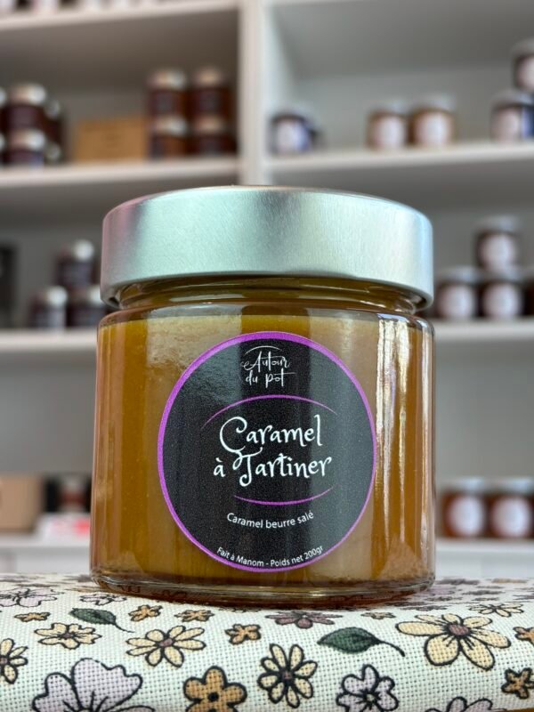 Caramel à Tartiner - Autour du pot - Manom