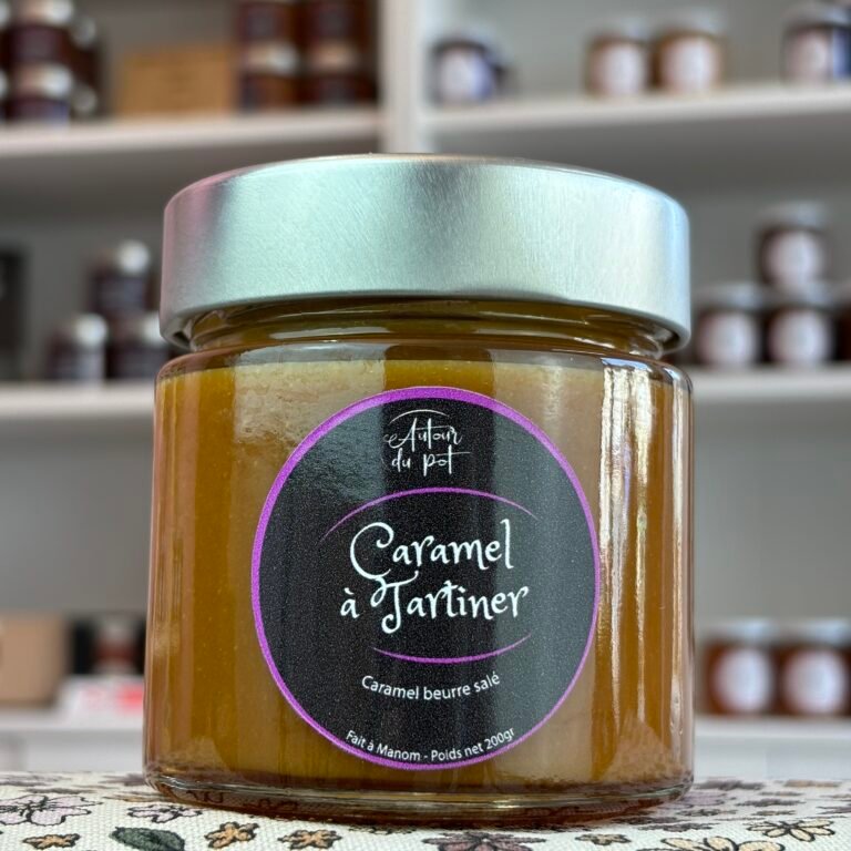 Caramel à Tartiner - Autour du pot - Manom
