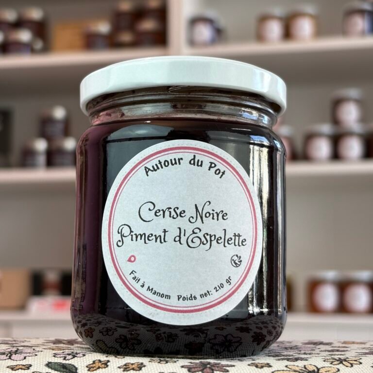 Cerise noire piment d'Espelette - Autour du pot - Manom - MOSL