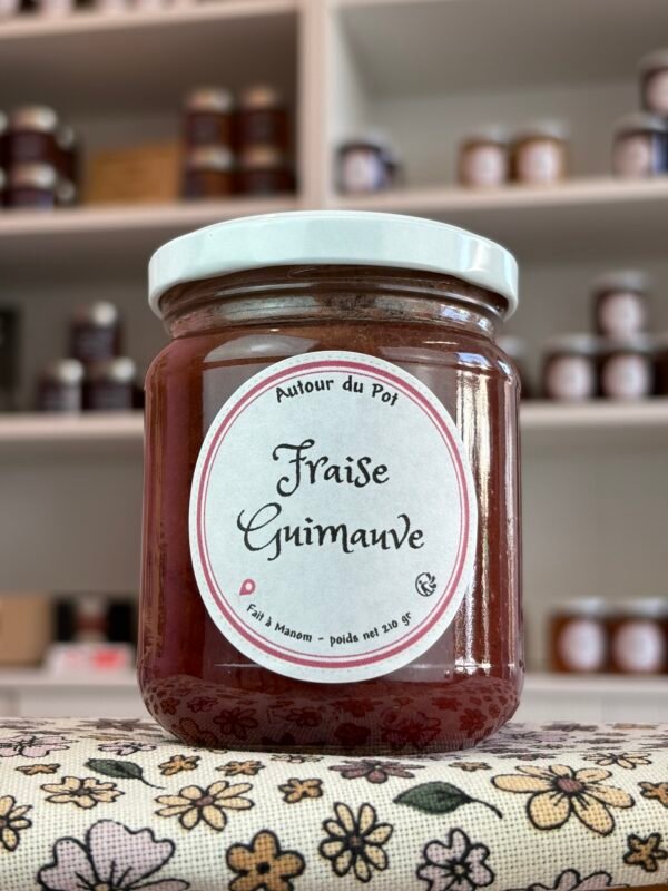 Fraise Guimauve - Autour du pot - Manom