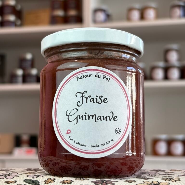 Fraise Guimauve - Autour du pot - Manom