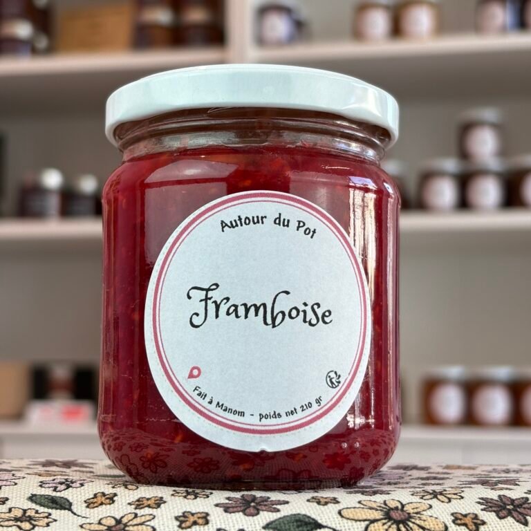 Framboise - Autour du pot - Manom