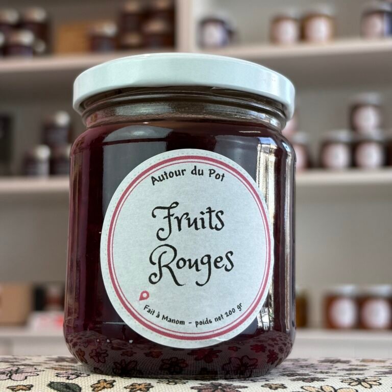 Fruits rouges - Autour du pot - Manom