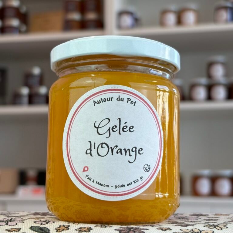 Gelée d'Orange - Autour du pot - Manom