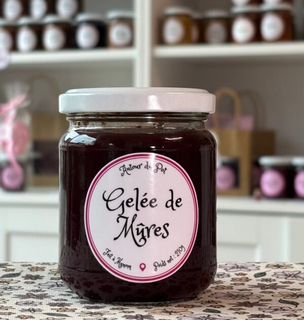 Gelée de Mûres - confiture - artisanal - Manom - Thionville