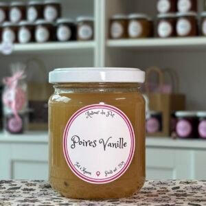 Poires Vanille - Confitures - Artisanal - Manom - Thionville