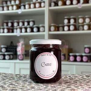 Confiture cassis - autour du pot - Manom - Thionville